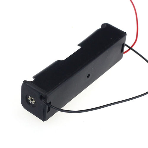 Power Battery Storage Case Plastic Box Holder With Leads Dr