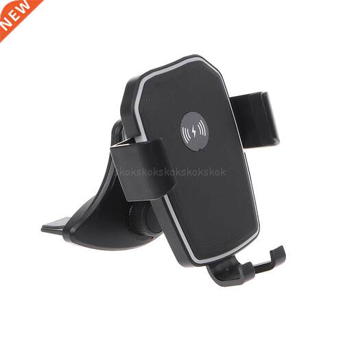 Car Qi Wireless Charger CD Mount 360 Degree Rotatale Holder
