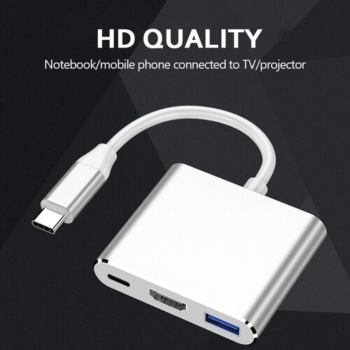 USB3.1 Type-C Multi-port Adapter USB3.1 Type-C to High-Defin