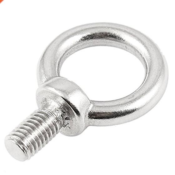 2pcs Eye Bolt Lifting Ring Extended Male thread Size M6x12mm