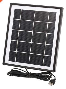 5.5W Monocrystalline Silicon Solar Charging Board Mobile Pho