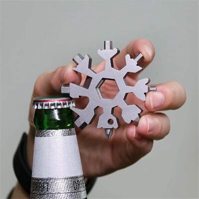 18 in 1 Multi-tool Snowflake Wrench Portable Colorful Spanne