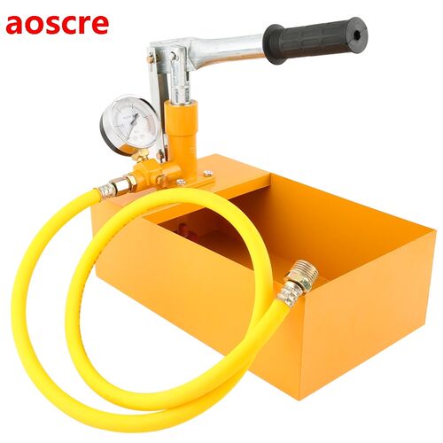 Aluminum 2.5MPa 25KG Water Pressure Tester Manual Hydraulic