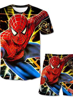 Kids Boys Casual Set Children Mαrvel- Spidermαn