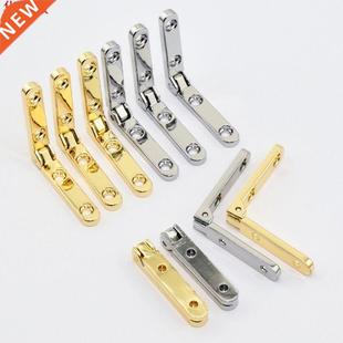 10Pcs/Bag 90 Degree Hinges Zinc Alloy Spring Hinge for Woode