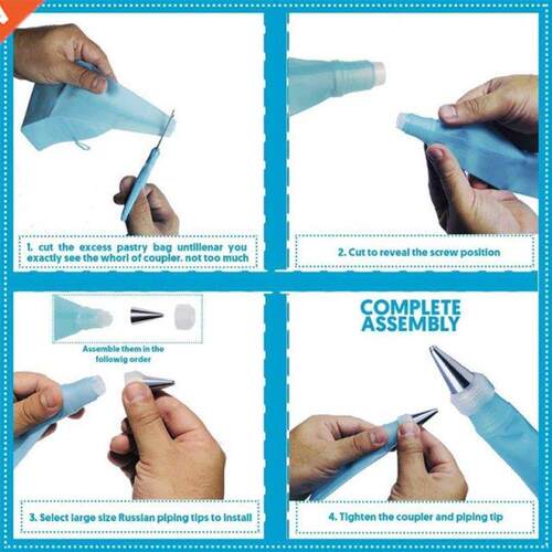 Cake Decorating Supplies Pieces Kit Baking Pastry Tools Fros