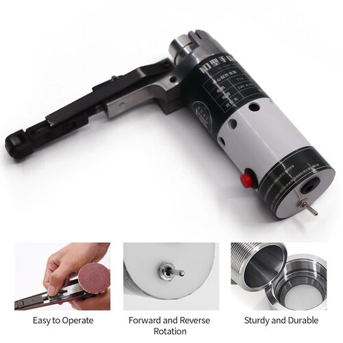 Electric Belt Sander Mini  Electric Grinder Small Grinding M