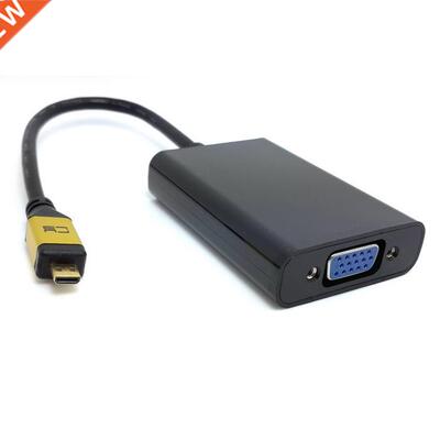 Active Micro HDMI source to VGA output projector monitor Vid