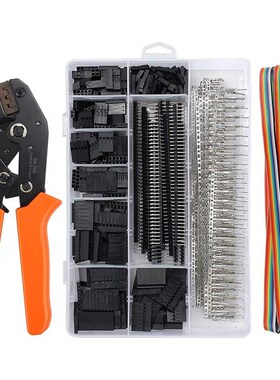 Crimp Connectors 1550PCS Crimping Tools Set with Female/ Mal