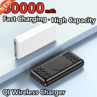 0000 mAh Power Bank Portable QI Wireless Charger Battery C