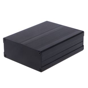 Aluminum Box Enclosure  Electronic Project Black Instrume