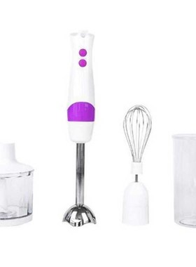 Electric Handheld 3 In1 Blender Chopper Whisker Cup Multifun