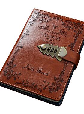 A5 Planner Diary Daily Stationery Supplies Portable Retro No