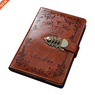 A5 Planner Diary Daily Stationery Supplies Portable Retro No