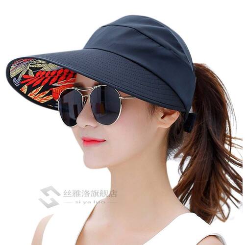 Wo Summer Sun Hats V Protection Summer Beach Hat Wide Brim V