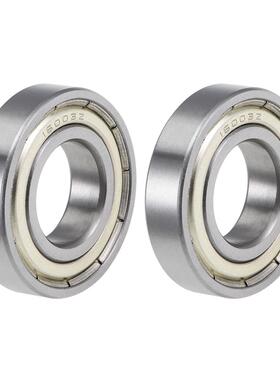 16003 Ball Bearings 2 17x35x8mm Double Shielded Chrome St