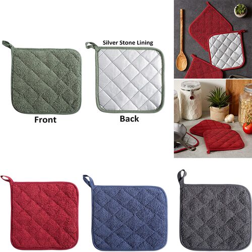 1pc Baking Pot Holder Hot Cooking Pads Cotton Holders Kitche