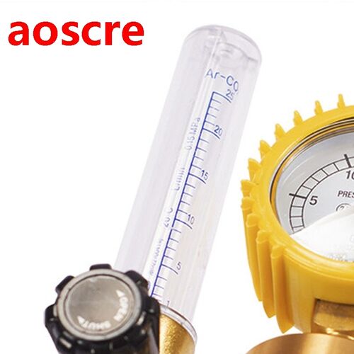 Argon Flow Meter Brass Double Tube High Quality Machine for