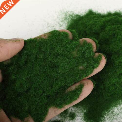 30g Scene Model Materia Yellow Green Turf Flock Lawn Nylon G