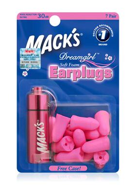 New Arrival 7pairs Professional Macks Foam Earplugs Washabl