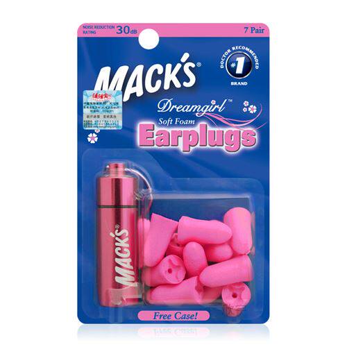 New Arrival 7pairs Professional Macks Foam Earplugs Washabl