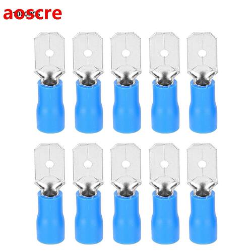 1000Pcs MDD2-250 Cold Pressed Brass Crimp Terminal Connector