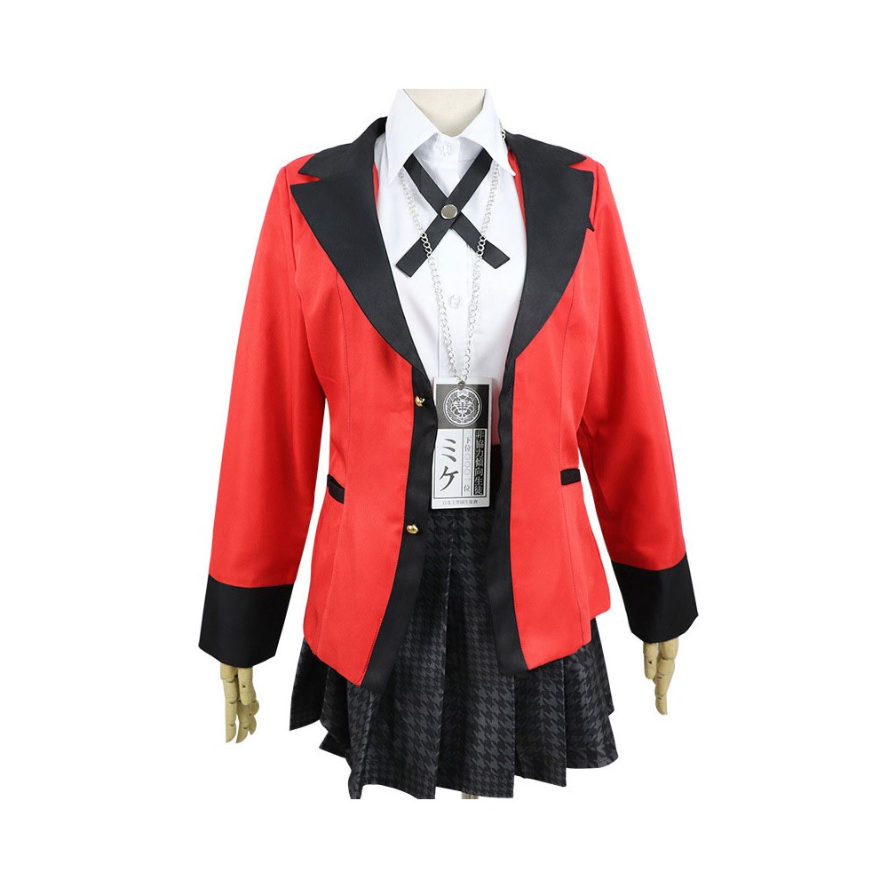 Full Set Kakegurui Yumeko Jabami Saotome Meari Japanese Scho