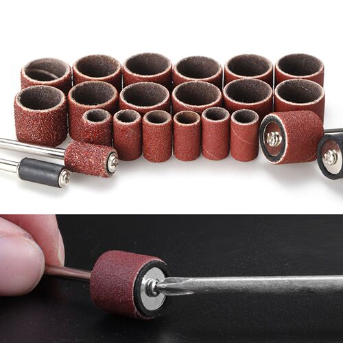 51PCS Sanding Drum Kit for Power Rotaty Tool Includes 45 San