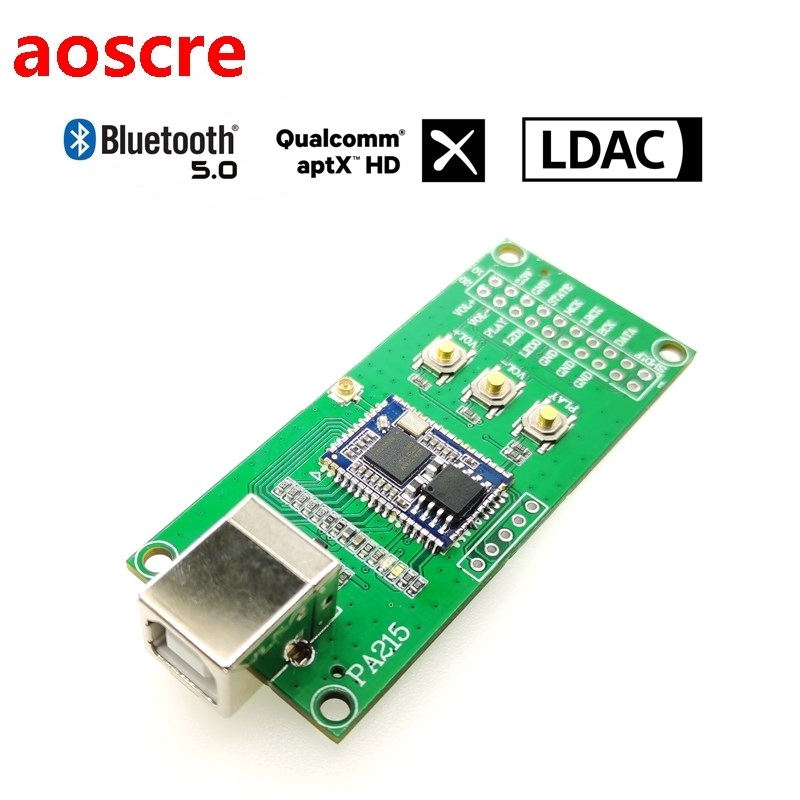 QCC5125 Bluetooth 5.0 Aptx Aptx-HD LDAC 24Bit/96K Digital In