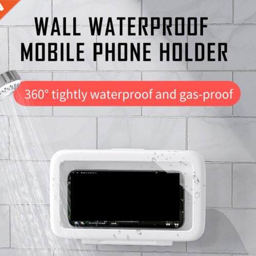 Waterproof Shower Case Wall Mount Bathroom Phone Holder 60