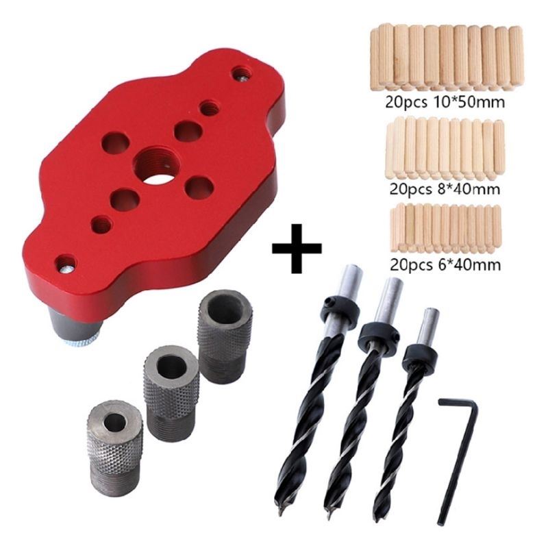 Woodworking Punch Locator Straight Hole Positioner Vertical