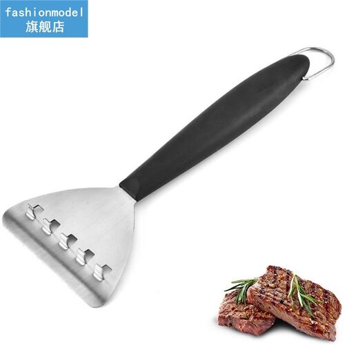 1pc Grill Griddle Scraper Plastic Handle BBQ Griddle Scraper
