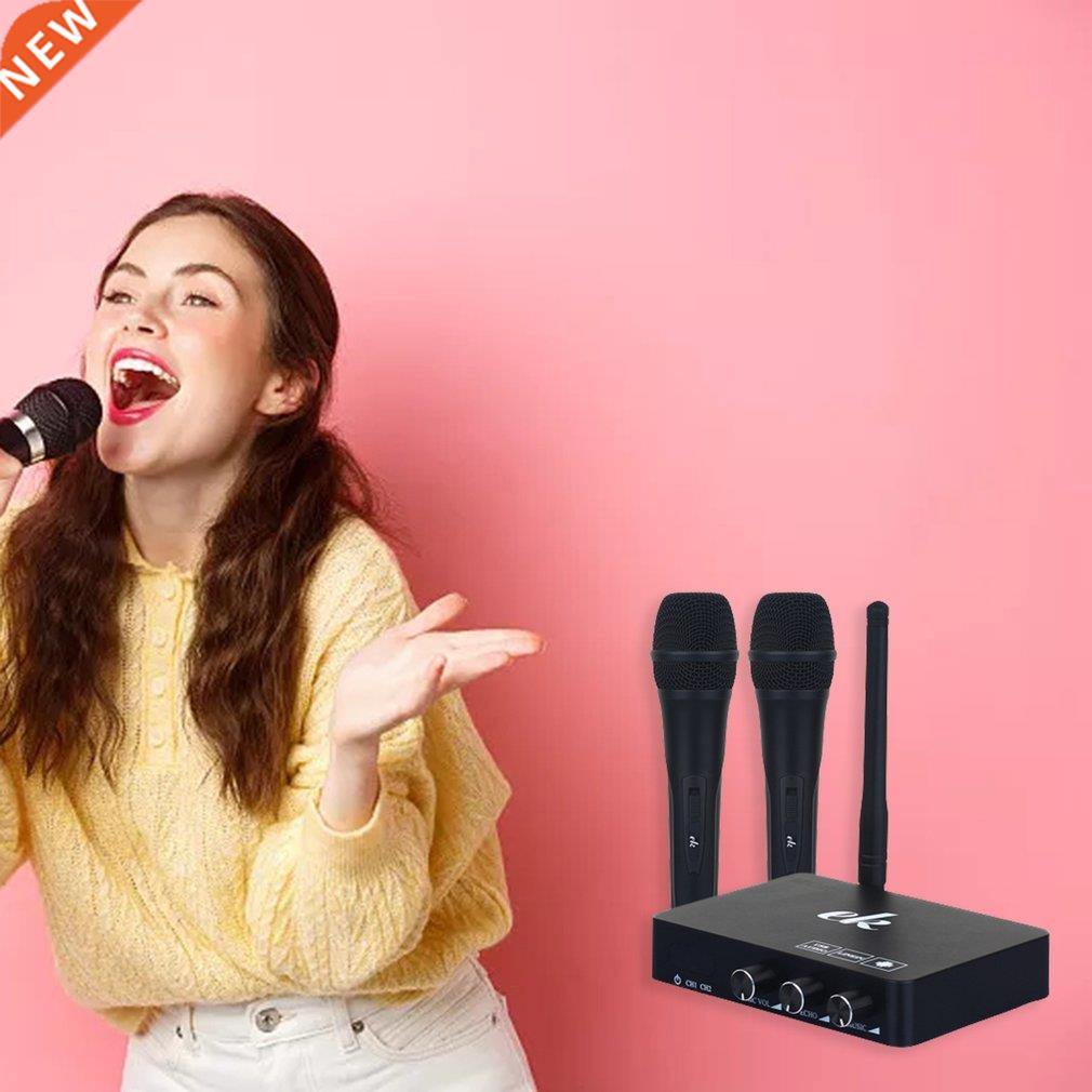 Handheld Wireless Karaoke Microphone Player Home Karaoke Ech - 实物图