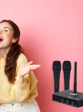 Handheld Wireless Karaoke Microphone Player Home Karaoke Ech