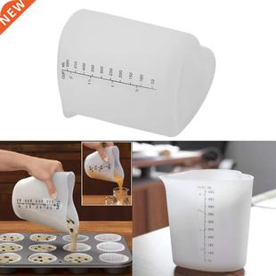 “new 500ml measure stir pour measurin cup silicone d