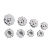 Silicone Mold Mould Set Candy Fruit Chocolate 8Pcs Fondant