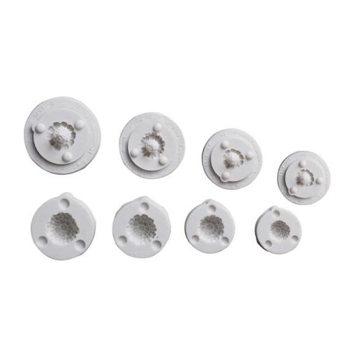 8Pcs/Set Fruit Silicone Mold Fondant Chocolate Candy Mould C
