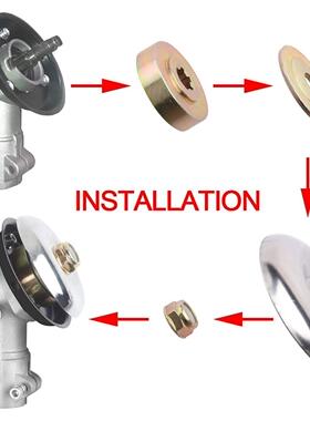 4x Grass Trimmer Head Adapter Attachment Washer Plate Mainte