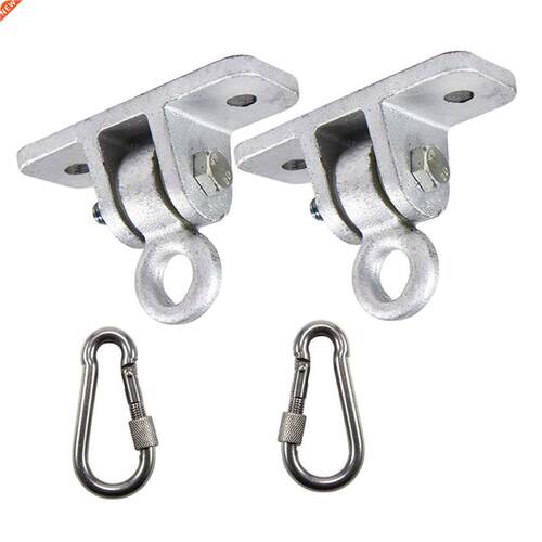 2 Pair Heavy Duty Swing Mount Aerial ers Hammock Hooks For