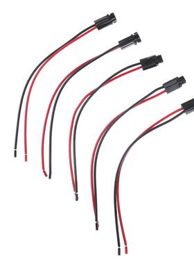 5pcs LED T5 Socket Plug Extension Cables Harness T5 LED Bulb