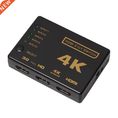 HDMI Switch 5 in 1 out with HDMI Splitter 1.4 Full 1080p Swi