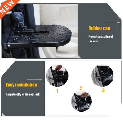 Auxiliary Pedal Folding Stepping Ladder Car Roof Rack Step C