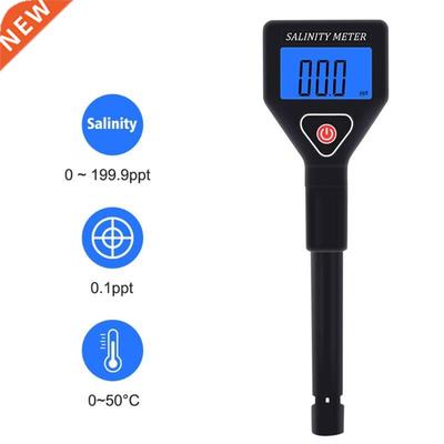 Portable Salinity Meter Salinometer Halometer Salt Gauge Sal
