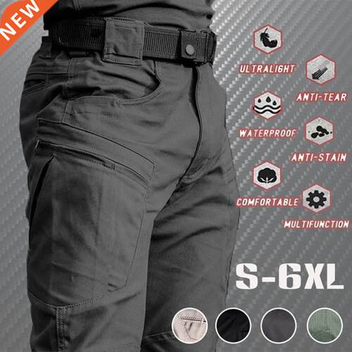 2022 Men's Lightweight Tactical Pants Breathable Summer