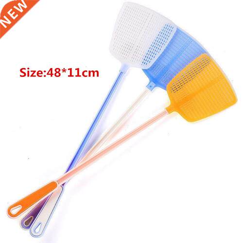1Pcs Durable Hollow Household Long Handle Plastic Fly Trap M