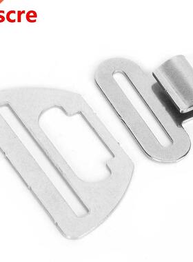 10Pcs Carabiner Hook Webbing Buckle 201 Stainless Steel For