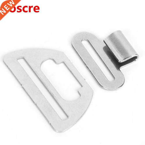 10Pcs Carabiner Hook Webbing Buckle 201 Stainless Steel For