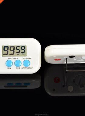 Electronic Digital Kitchen Timer Alarm Clock Countdown Food