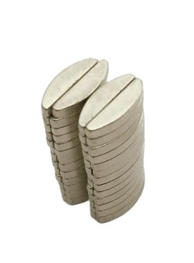 50pcs dome shape magnet 9x2.3x1.5mm Strong Rare Earth Magnet