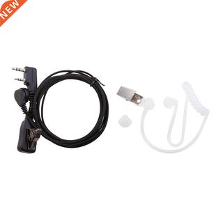 Tube Earpiece Earphone Microphone for Walkie Talkie Two Way